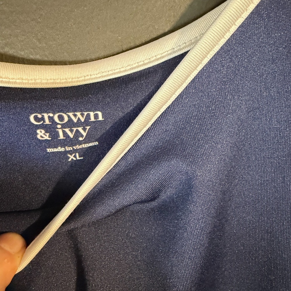 Crown and Ivory Performance Tank Top. NWT. - Picture 3 of 8